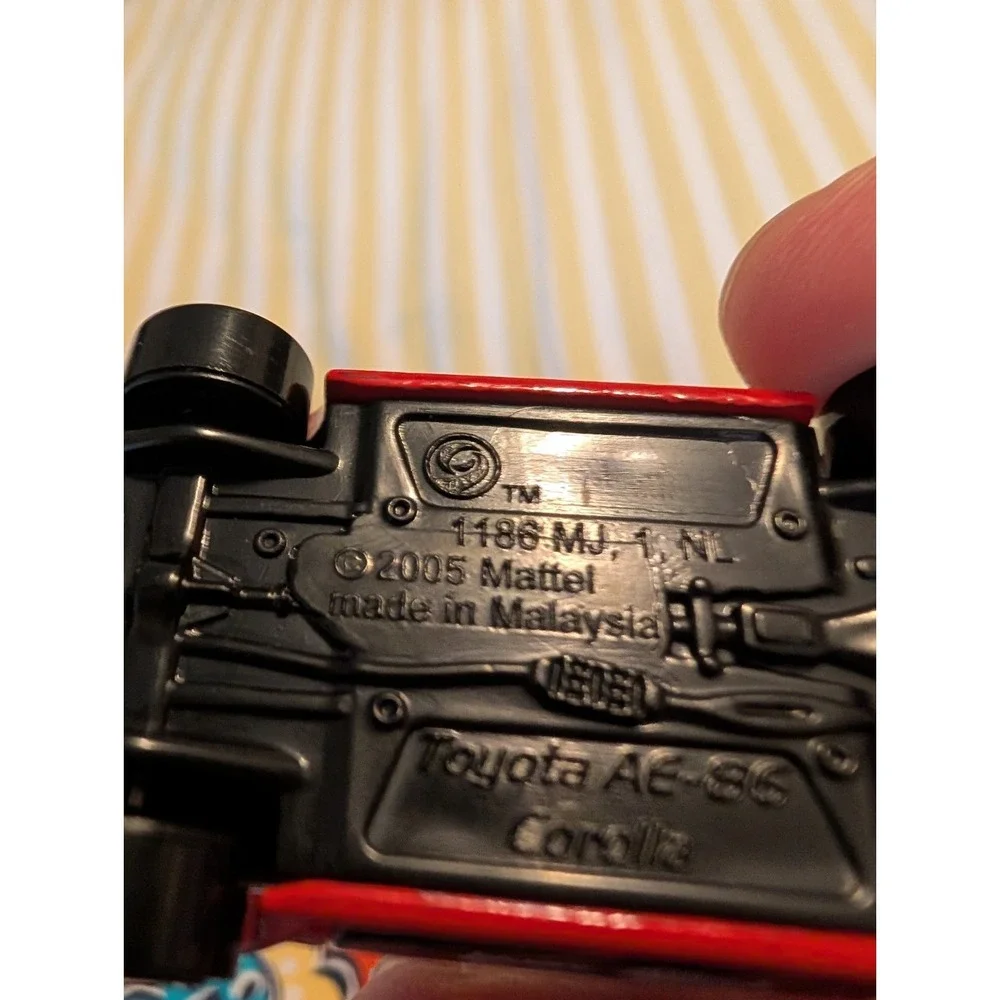 Hot Wheels CUSTOM W/REAL RIDERS Red Toyota AE-86 Corolla GReddy